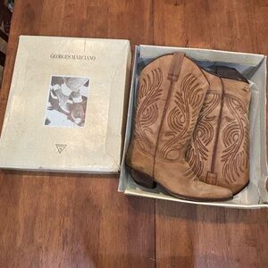 Guess by Marciano Tan Heeled Boots